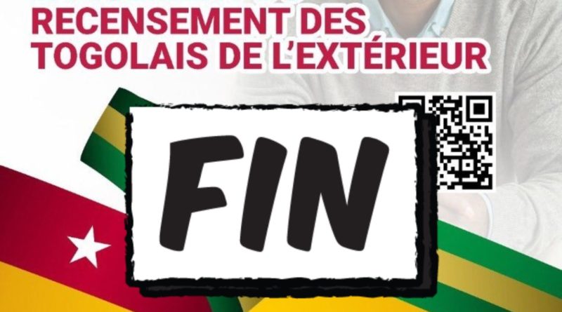[Communiqué] Fin de la campagne de recensement des Togolais de l’Extérieur